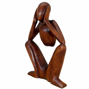 Escultura Geométrica Moderna de Madera de Calidad de Exportación, Hecha a Mano, de Madera Maciza, Decoración para el Hogar, Colección de Arte, Regalos Móviles Disponibles al por Mayor - Product Image 3