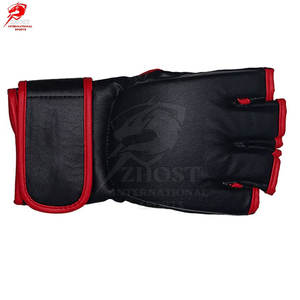 Guantes de MMA de diseño bicolor para entrenamiento en club, de alto impacto, para artes marciales mixtas y boxeo, para adultos. - Product Image 4