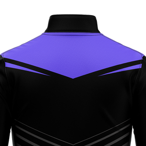 Sweat-shirt d'hiver pour homme en molleton de coton respirant, col zippé, avec logo frontal, service OEM personnalisé, respirant - Product Image 3