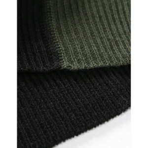 Pull en tricot côtelé à blocs de couleur pour homme (col rond coupe ajustée) - Product Image 3