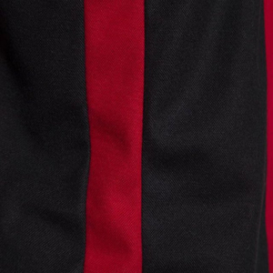 Polo en tricot à manches courtes pour homme, rouge et noir, style décontracté et sportif - Product Image 2
