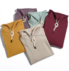 Best Selling Colorful <b>Plain</b> Sweatshirt <b>Men</b> Plus Size <b>Black</b> Cotton Fleece Custom Logo <b>Hoodie</b> - Product Image 6