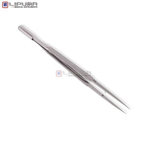 I.M.A. Pinzas Quirúrgicas Rectas con Puntas de 0.5mm, Micro de 0.25mm, 1x2 Dientes, con Recubrimiento TC, para Ataduras, 7.25 Pulgadas (18.5cm) - Product Image 6