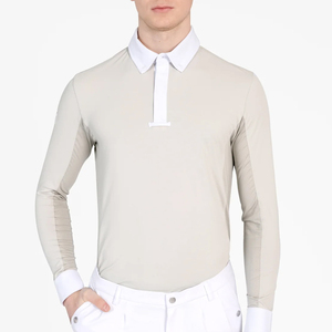 Nouvelle Arrivée Chemises d'équitation personnalisées pour femmes, chemises d'équitation à manches longues pour hommes, de haute qualité, avec logo personnalisé imprimé, séchage rapide - Product Image 1