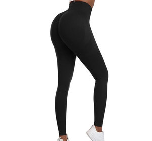 High Quality 4 Piece Butt Lifting Workout Leggings for Women Seamless Gym Scrunch Booty Lifting Sets - Product Image 6