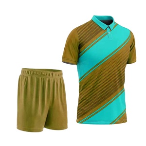 Nuevo uniforme de tenis personalizado para hombre, transpirable, de secado rápido, para equipo, con logotipo personalizado, ropa de tenis. - Product Image 4