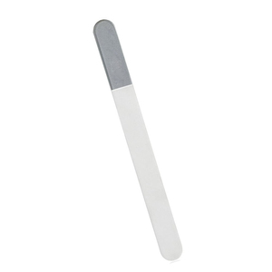 Lime à ongles en gros, mini lime à ongles professionnelle en verre cristal, double surface haute densité, grain 180, durable, en acier inoxydable - Product Image 4