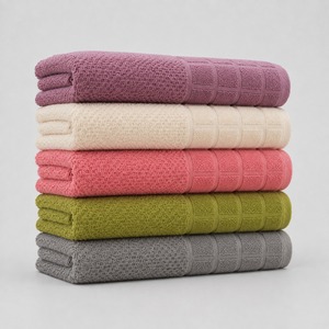 Toalla de rizo diseñada con bucles gruesos para una mayor absorción, manejo cómodo y rendimiento confiable después del lavado. - Product Image 1