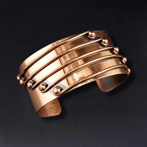 Brazalete de Cobre Hecho a Mano, Cobre Puro de Alta Calidad, Diseño Personalizado, para el Día de la Madre, para Cualquier Ocasión - Product Image 3
