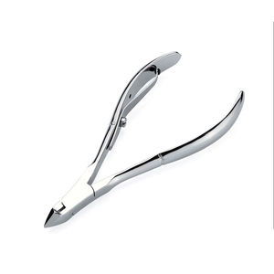 Gold Stainless Steel Cuticle Nipper <b>Nail</b> <b>Tool</b> Straight Blade Sharp Tip Wide Jaw Opening Thick <b>Nails</b> Baby Care Child Finger Feet - Product Image 3
