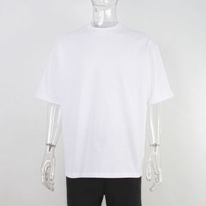 เสื้อยืดผู้ชายทรงโอเวอร์ไซส์ ผ้าคอตตอน 100% หนักพิเศษ 240gsm 280gsm 300gsm 320gsm แบบเรียบ ไหล่ตก แฟชั่น - Product Image 6