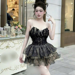 Elegante Vestido de Mujer de Manga Corta, Combinación Perfecta de Elegancia y Comodidad, Casual y Formal para Diversos Eventos, Maxi de Seda - Product Image 4