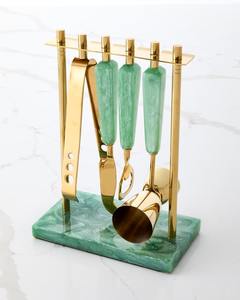 Ensemble d'outils de bar Asher avec support, ensemble de 4 pièces - Product Image 1