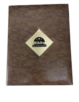 Couvertures de menu A4 en cuir PU de haute qualité, durables, certifiées ISO, avec logo personnalisé pour les hôtels et les magasins