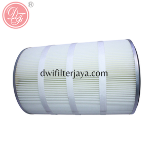 ตลับกรองฝุ่นทรงกรวยสำหรับกังหันก๊าซ ตลับกรองอากาศสำหรับอุตสาหกรรม - Product Image 1