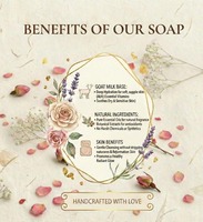 Savon Artisanal Naturel au Charbon Actif de Luxe, Blanchissant, Herbal, Biologique, Antiseptique, Détoxifiant, Nettoyant, OEM ODM Privé