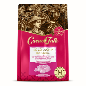 Chispas de Chocolate Compuesto con Fresa y Cacao para Repostería, Galletas, Bizcochos, HALAL, OEM/ODM, Precio al por Mayor, Envío Directo Global - Product Image 1