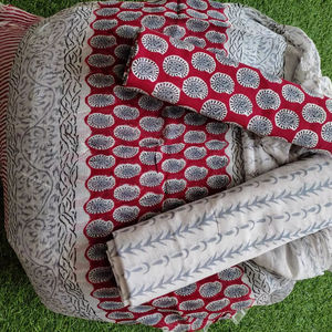 Tela de Algodón Puro para Mujer, Cómoda, Transpirable y Duradera, para Conjuntos Étnicos, Casuales y de Uso Diario - Product Image 1