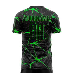 Uniformes de Fútbol Personalizados de Alta Calidad y Ecológicos, 100% Poliéster, Nueva Venta Caliente, Uniformes de Fútbol Personalizados de Alta Calidad - Product Image 5