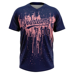Uniforme Profesional de Softbol Personalizado con Botones, 100% Poliéster, Absorbe la Humedad, Fabricante y Proveedor OEM ODM - Product Image 2