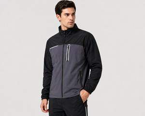 Chaqueta Deportiva Premium con Tela Transpirable, Diseño Cortavientos, Corte Elegante, Ideal para Gimnasio, Correr y Deportes al Aire Libre, Chaqueta Personalizada - Product Image 1