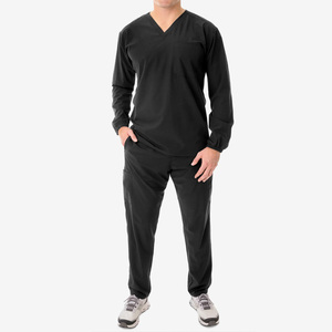 Custom Mens Healthcare Scrub Tops Professional Medical Uniform Shirts Manufacturer Pakistan OEM Export Supply - Product Image 4