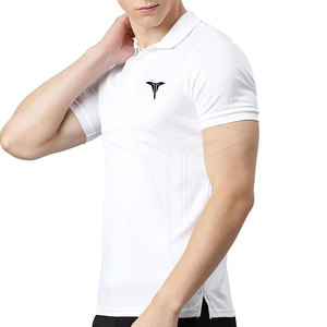 Chemises pour hommes de haute qualité en coton 100% uni avec impression de logo personnalisée, durables et respirantes, service OEM - Product Image 4