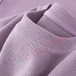 High Quality Luxury <b>Waffle</b> T <b>Shirt</b> 100% Cotton Oversized Blank Comfort Custom Logo Bulk - Product Image 5