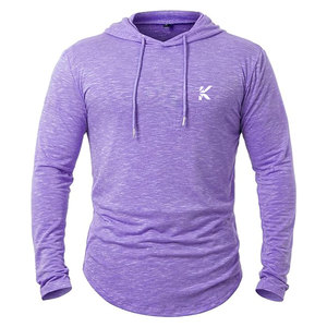 Modern Style Solid Winter Men's Cycling <b>Hoodie</b> Quick Dry Fleece Fabric High Quality Export Quality for Road <b>Bike</b> Training - Product Image 1