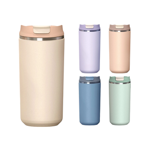 Tasse de voyage double paroi 360 ml 480 ml 12oz 16oz tasse à café en acier inoxydable - Product Image 1