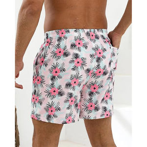 Nouveau short de plage pour homme, design optimal, coupe ample, séchage rapide, respirant, avec poche latérale - Product Image 3