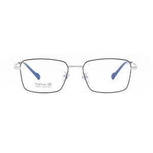 Lunettes Optiques Carrées en Titane de Haute Qualité, Monture Complète Légère et Confortable, Tendance 2026 pour Hommes et Femmes - Product Image 4