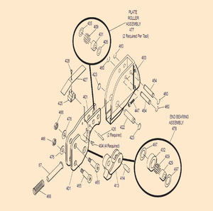 Riveteuse de table pneumatique Alva Engineers 444CB, outil robuste à compression - Product Image 3