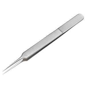 Pinzas Oftálmicas de Precisión, Cinco Pinzas Microquirúrgicas de Acero Inoxidable con Punta Fina, Instrumento Quirúrgico para Cirugía Ocular - Product Image 1