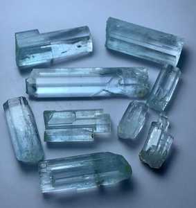 Natural Aquamarine Rough Gemstone Mine Origin Skardu Pakistan Faceting Cutting Quality Blue <b>Crystal</b> Parcel Lot - Product Image 1