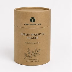 Wholesale Empty Paper Kraft Tube Box <b>Container</b> for Health Products Powder - Product Image 5