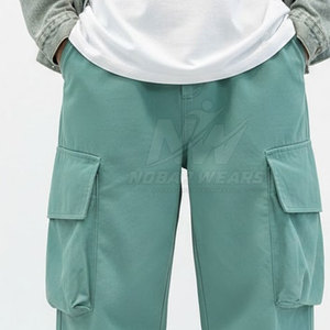 Pantalones Cargo para Hombre, Flexibles y Resistentes, con Costuras Reforzadas y Diseño de Bolsillos Funcionales para Comodidad al Aire Libre - Product Image 5