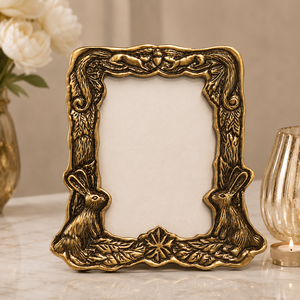 Falah International Photo <b>Frame</b> Decorative Metal Picture Holder Table Photo Display Home Decoration Family Memory Photo <b>Frames</b> - Product Image 1