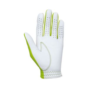 Custom Color Cabretta Leather Golf <b>Glove</b> Soft Breathable Mesh Design Adjustable Closure Stitching High <b>Grip</b> OEM Wholesale - Product Image 2