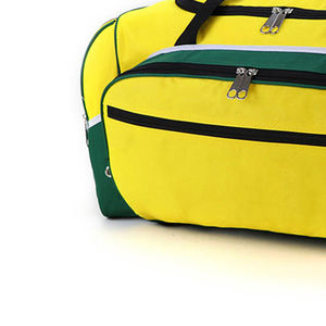 Cheap Price Yellow Green Gym Duffel Bag with Adjustable <b>Strap</b> Large Capacity 30-40L Unisex Casual Sport Travel <b>Backpack</b> - Product Image 2