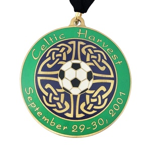 OEM Friendly <b>Silver</b> Plated Zinc Alloy Metal Sports Souvenir Medal, Marktex - Product Image 2