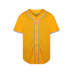 Camiseta de Béisbol Sublimada de Alta Calidad, Malla Transpirable, Ropa Deportiva, Impresa o Cosida, Nombre y Número Personalizados - Product Image 1