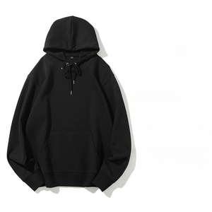 Sudadera con capucha de corte holgado para hombre con capucha ajustable con cordón, hombros caídos, bolsillo canguro y puños acanalados - Product Image 1