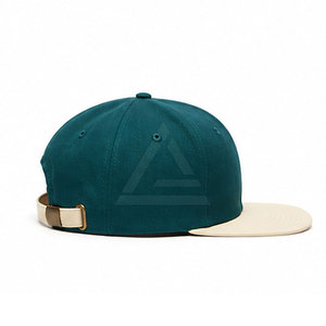 Fashion <b>Flat</b> Brim <b>Hat</b> With Custom Pattern Design Breathable Fabric Adjustable Fit Modern Headwear For Outdoor Activities - Product Image 2