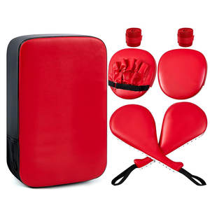 Almohadilla de entrenamiento de cuero de primera calidad con costuras reforzadas para entrenamiento profesional en gimnasios y ejercicios intensivos diarios. - Product Image 2