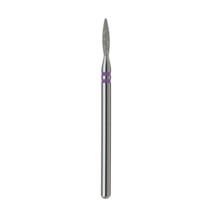 Professional Best Cuticle Diamond <b>Nail</b> Bit Sharp Flame 1.6 mm Violet PRO Durable Luxury Unique Premium - Product Image 4