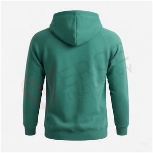 Conjunto Deportivo con Capucha Verde para Hombre, Manga Larga, Color Sólido, Transpirable, Corte Regular, Ropa Casual de Otoño - Product Image 2