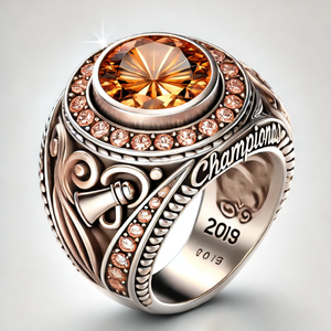 Anillos de animadora con logotipo de equipo - Product Image 5