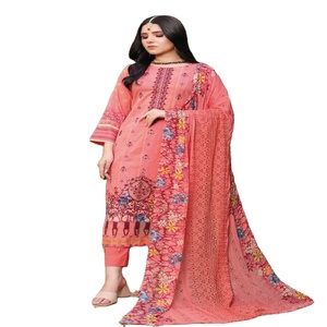 Hermosa y Elegante ropa informal para mujer, ropa diaria de 3 piezas, Pakistán, India, larga, Salwar, elegantes fiestas DhagaKari, Colección Dr Haris - Product Image 1