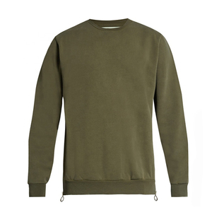 Sweat-shirt personnalisé à fente latérale pour homme, manches raglan longues, en molleton technique, pull de sport, streetwear, coton épais, pour la gym et l'entraînement - Product Image 6
